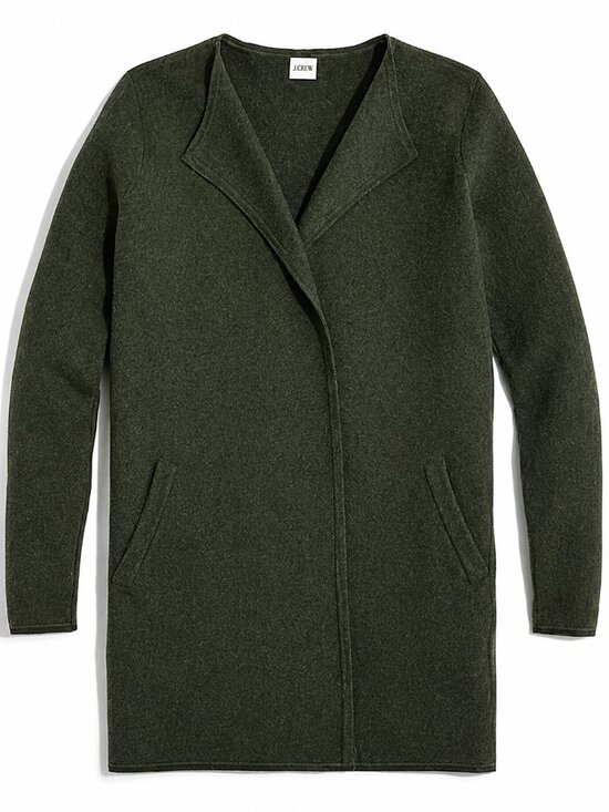 J. Crew Factory Sweaters - J. Crew Factory Vanessa Sweater Jacket - Black (Large / L)